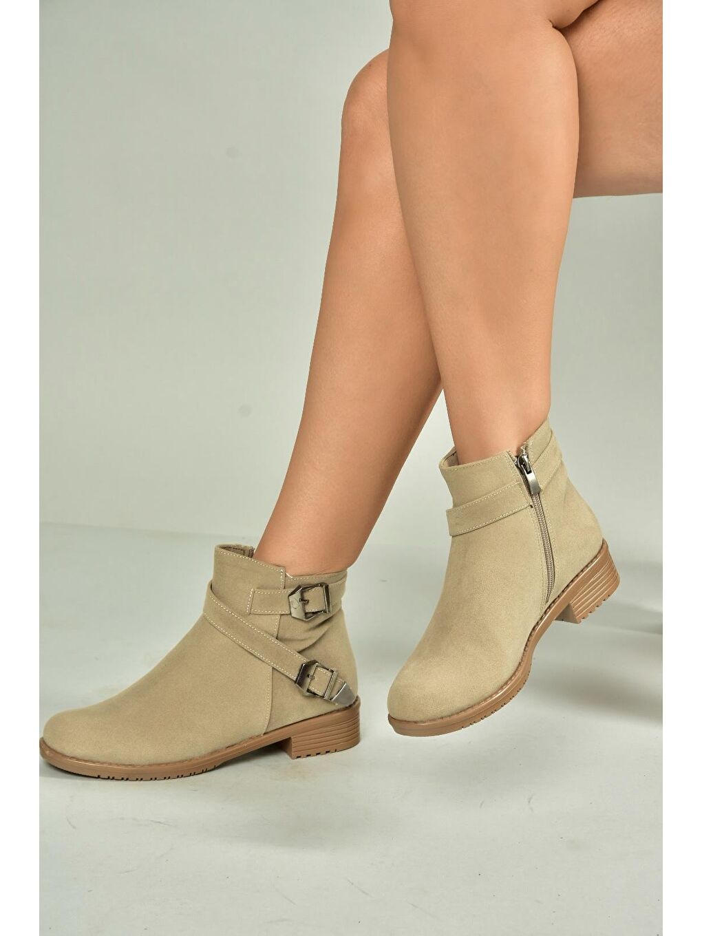 Bej Kadın Bot A726193402-2