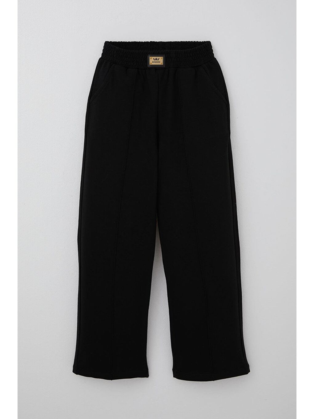 Kız Çocuk Pantolonlu Takım Parmak Detaylı Siyah (8-14 Yaş)-2