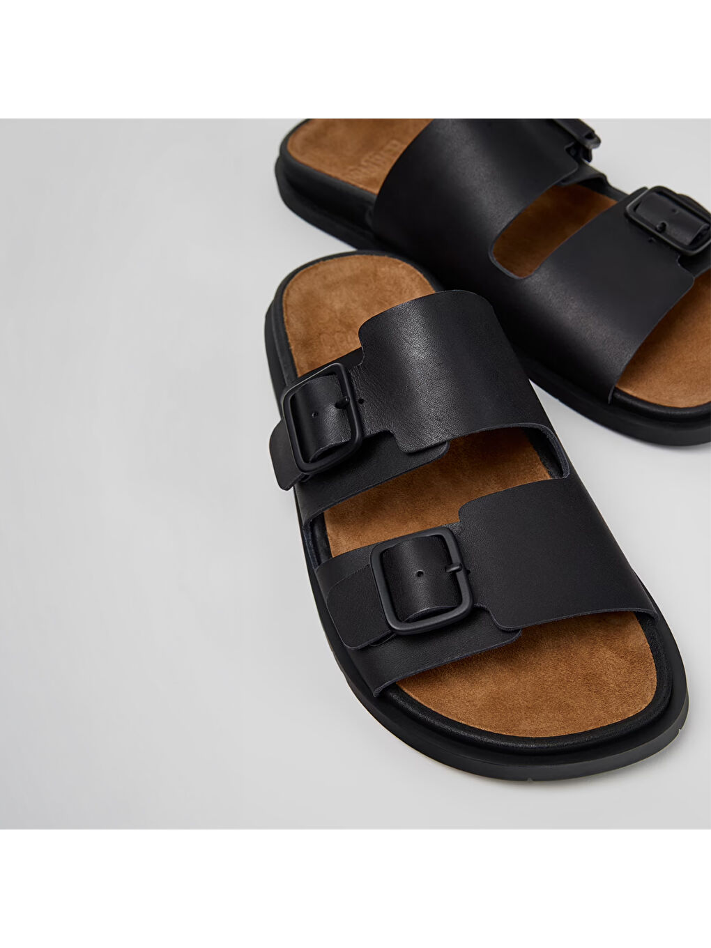 Siyah Erkek Terlik K101091-001 Lluc Sandal Black-1