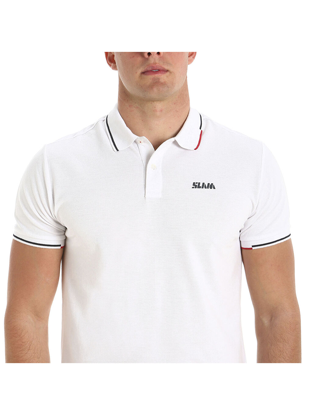 Deck Lgt Pique Polo Erkek Beyaz Polo Tişört-5