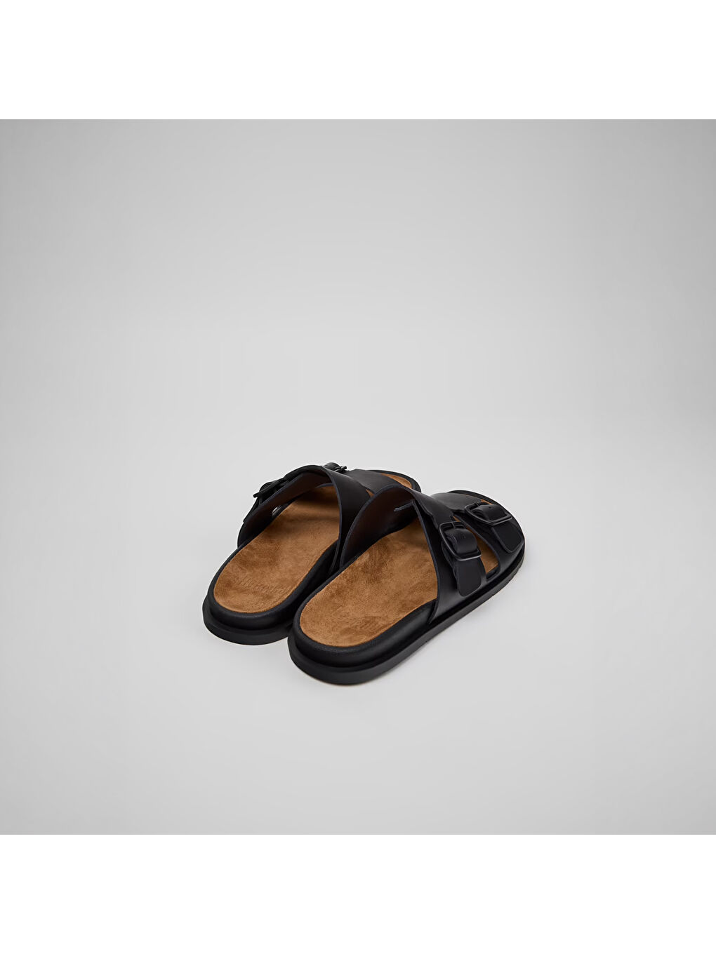 Siyah Erkek Terlik K101091-001 Lluc Sandal Black-2