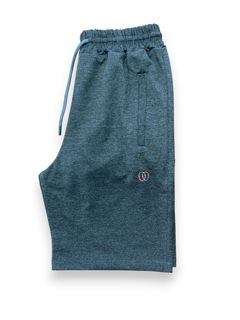 Gri Erkek Pamuklu Fermuarlı Cepli Kaliteli Yazlık Rahat Şort-3