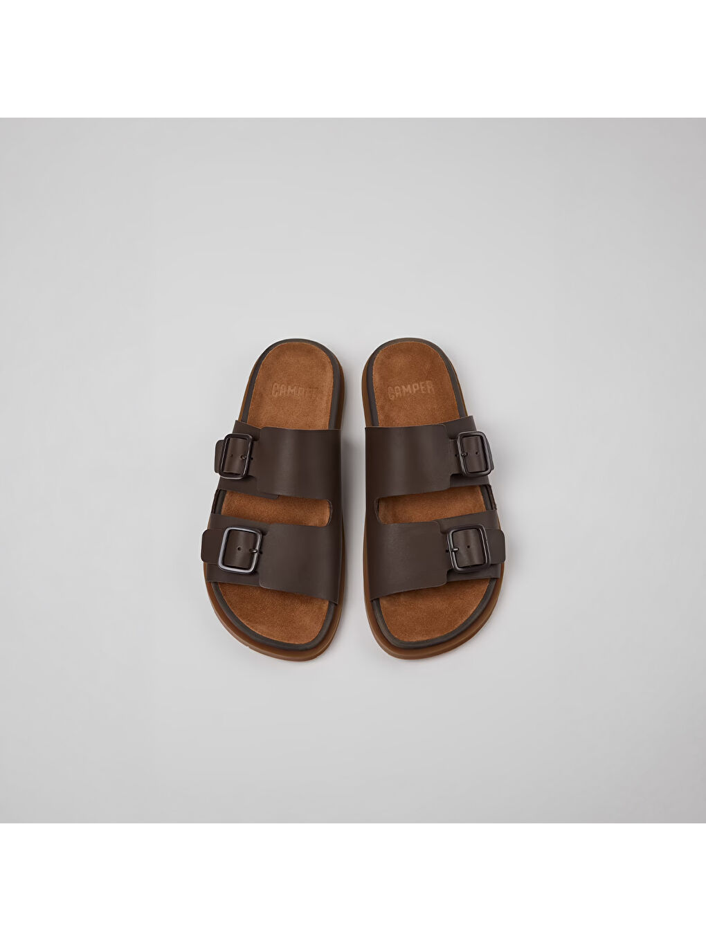 Kahverengi Erkek Terlik K101091-002 Lluc Sandal Brown-3