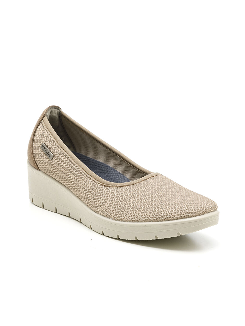 Bej Kadın Babet 18 X15 7X Shoe 6009-Beige