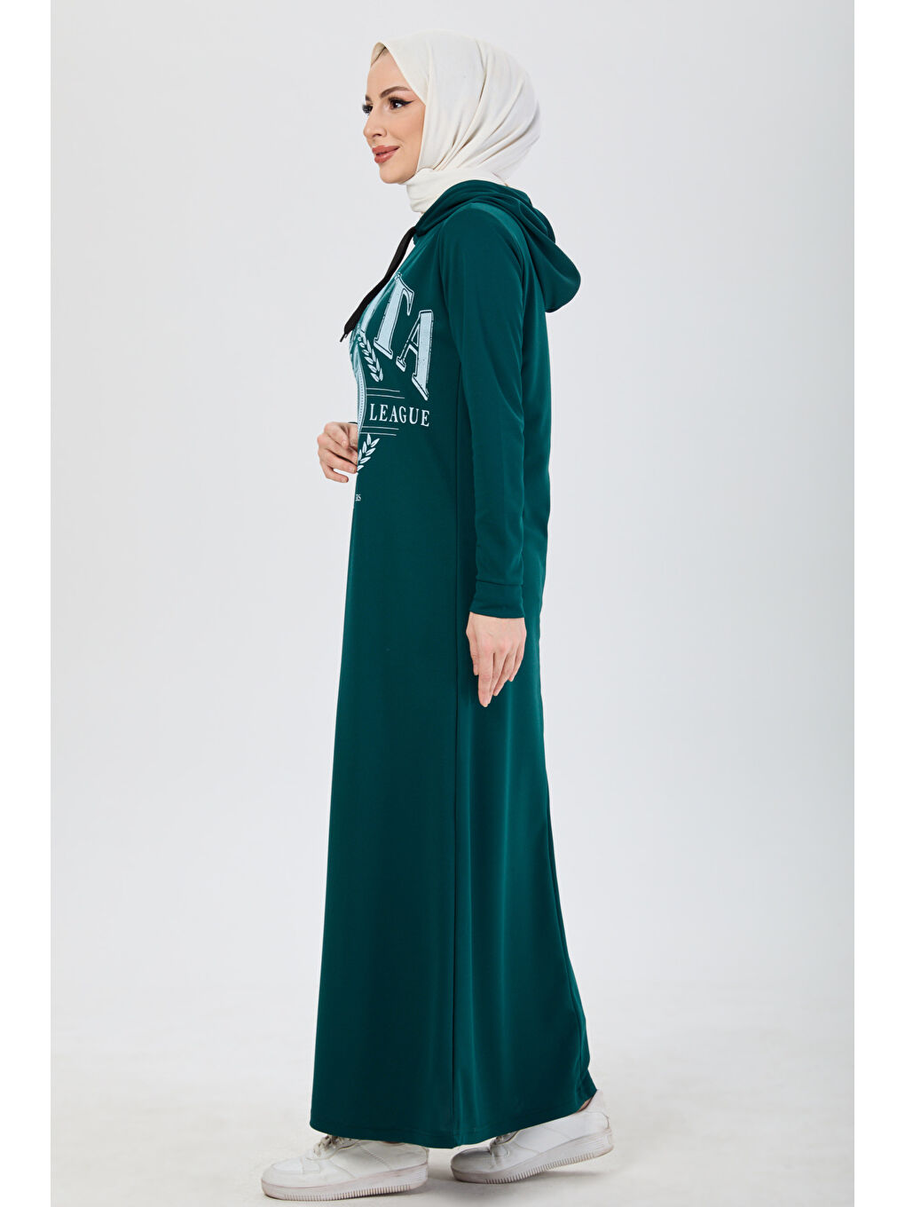 Yeşil Elbise Zumrut - 13086-2