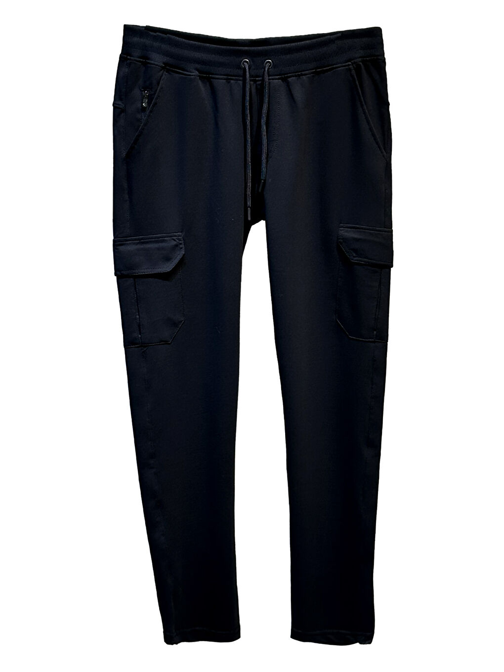 Kargo Cep Detay Düz Paça Erkek Eşofman Altı 24707 Lacivert-1