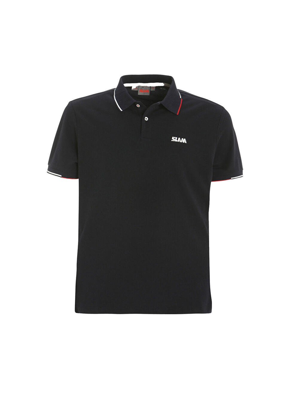 Lacivert Deck Lgt Pique Polo Erkek Mavi Polo Tişört-1