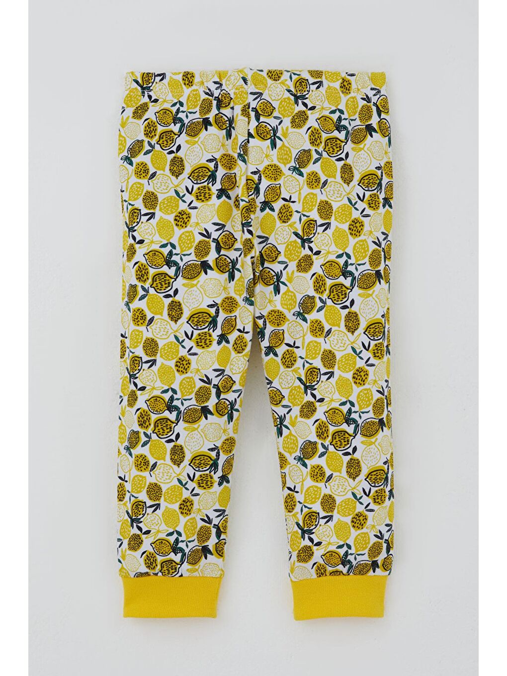 Kız Bebek Pijama Takımı Limon Bahçesi Sarı (4 Ay-1 Yaş)-4