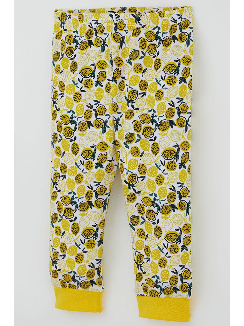 Kız Bebek Pijama Takımı Limon Bahçesi Sarı (4 Ay-1 Yaş)-6