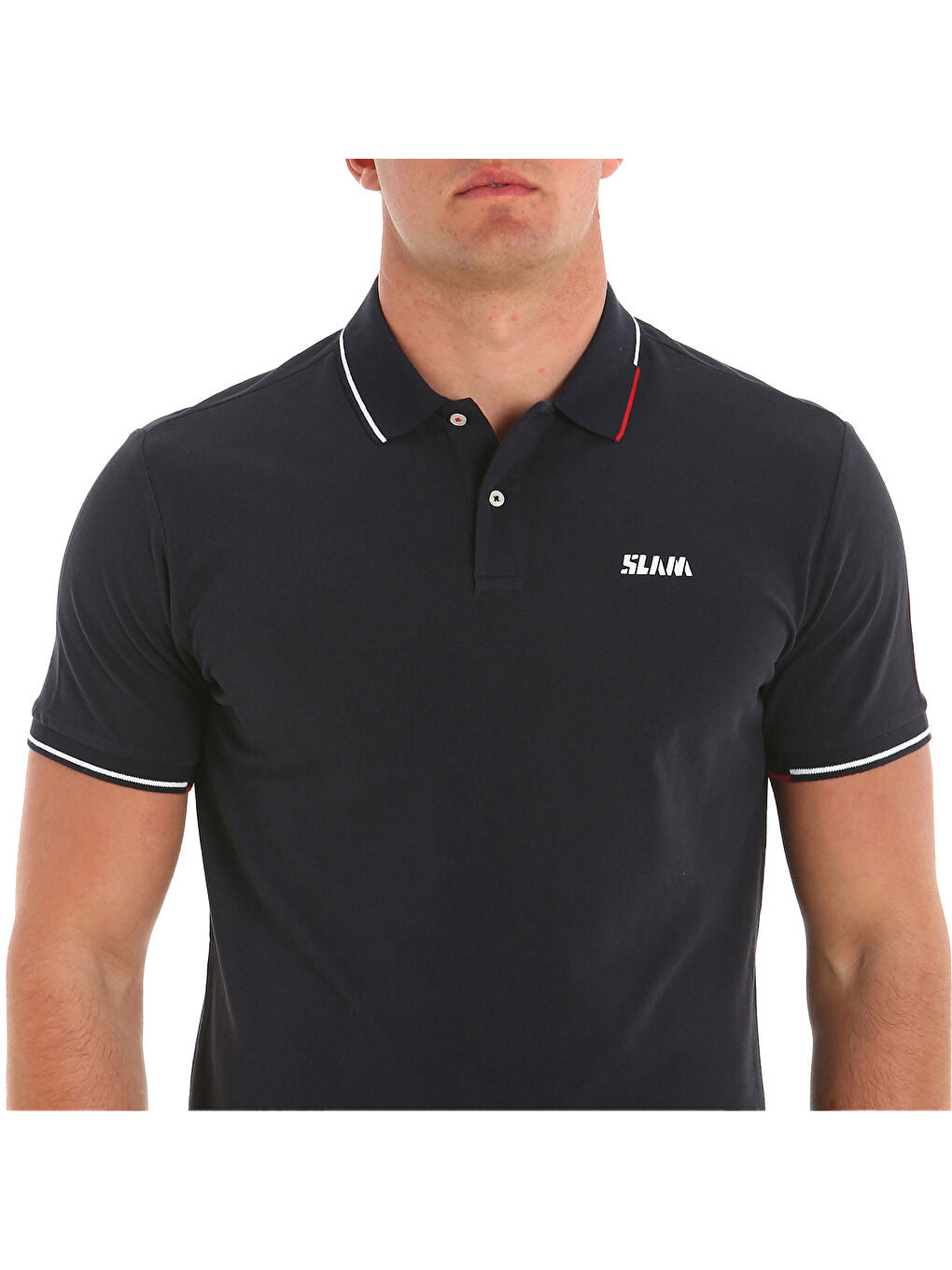 Lacivert Deck Lgt Pique Polo Erkek Mavi Polo Tişört-6