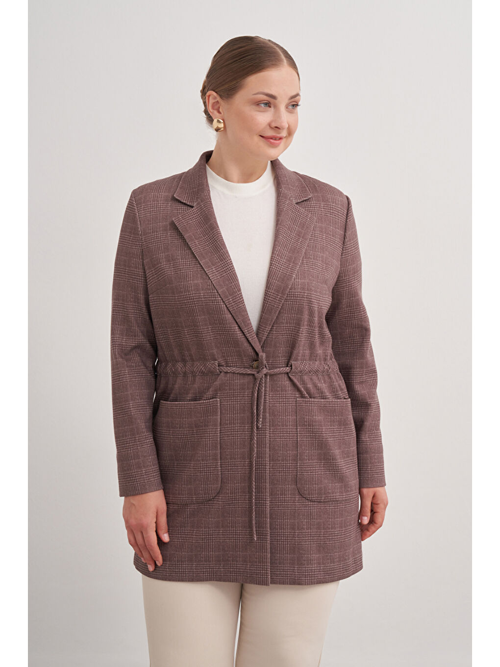 Kahverengi 22617112 Hırka