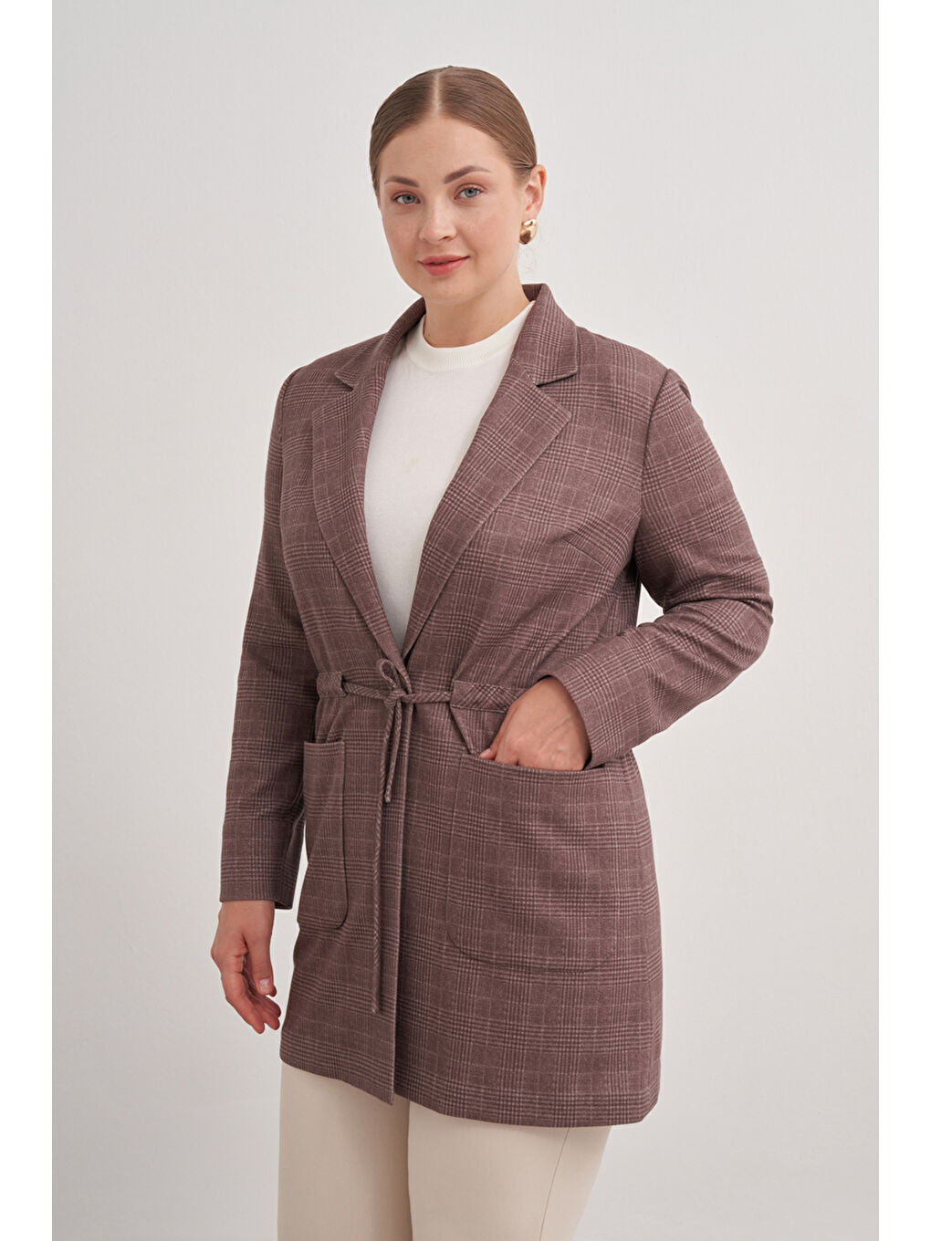 Kahverengi 22617112 Hırka-1