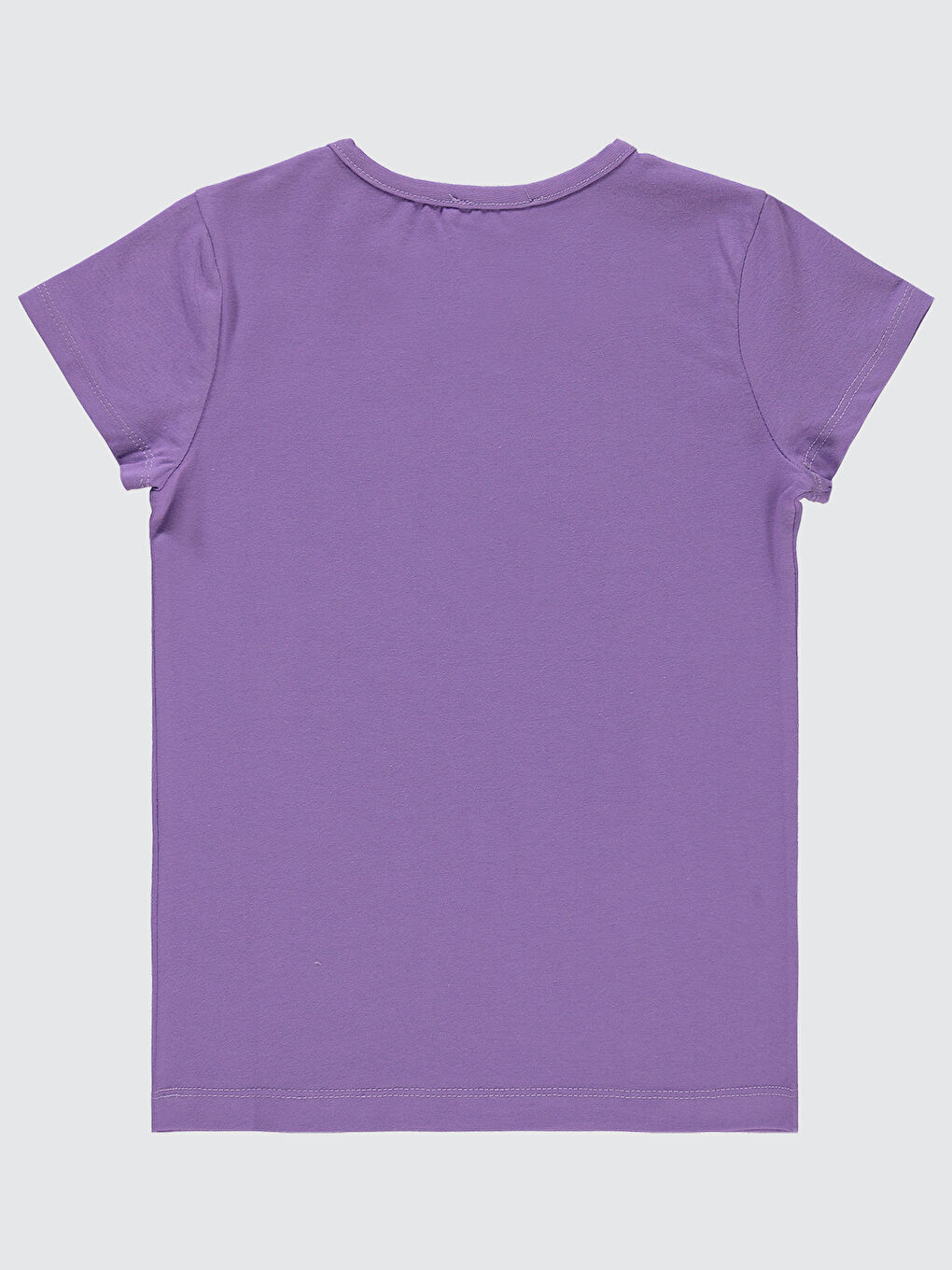 Girls Kız Çocuk Tişört 6-9 Yaş Açık Mor-1