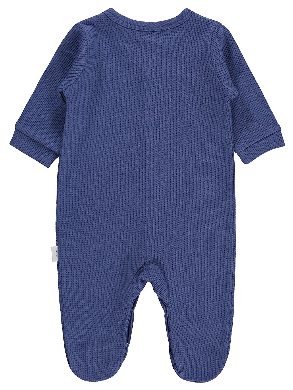 İndigo Baby Roket Baskılı 1-9 AY Tulum - Mavi-1