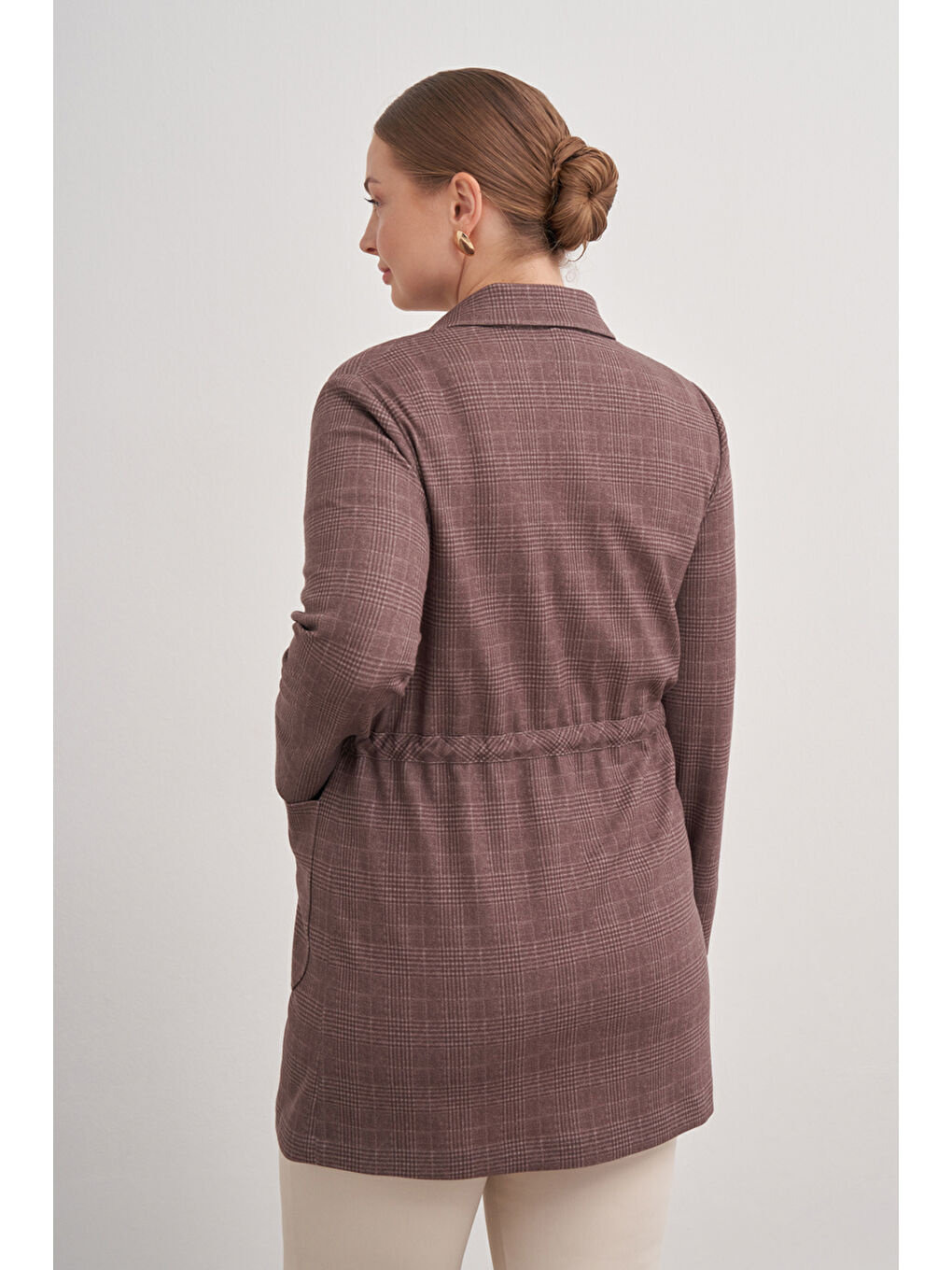 Kahverengi 22617112 Hırka-5