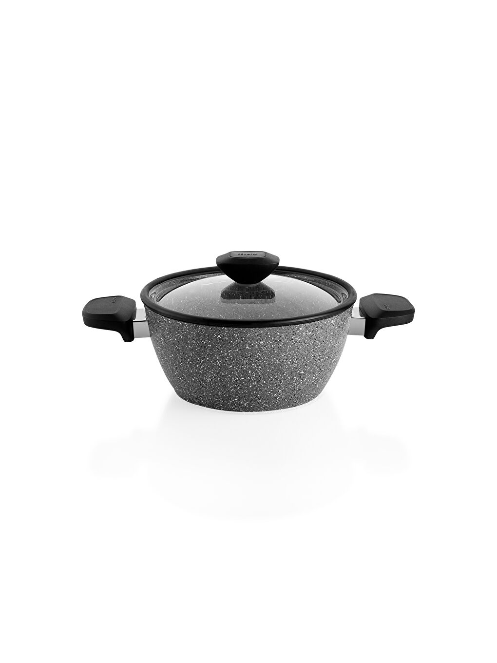 Alpha Granit Tencere Seti 9 Parça-Gri-2