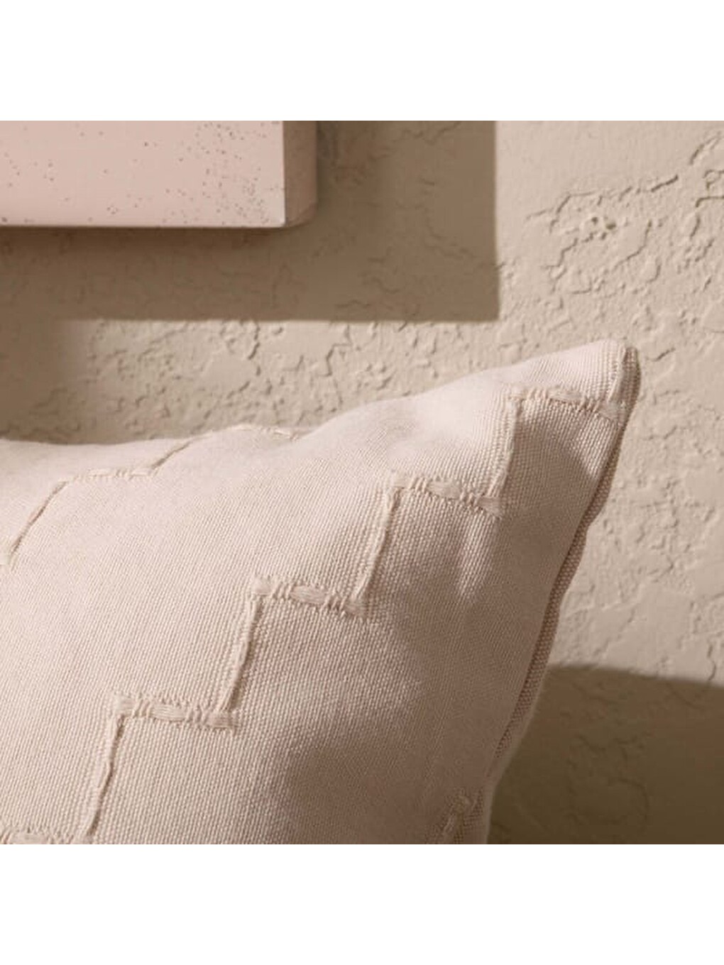 Bej Soft Brisa Kırlent - Ekru - 30x50 cm-1