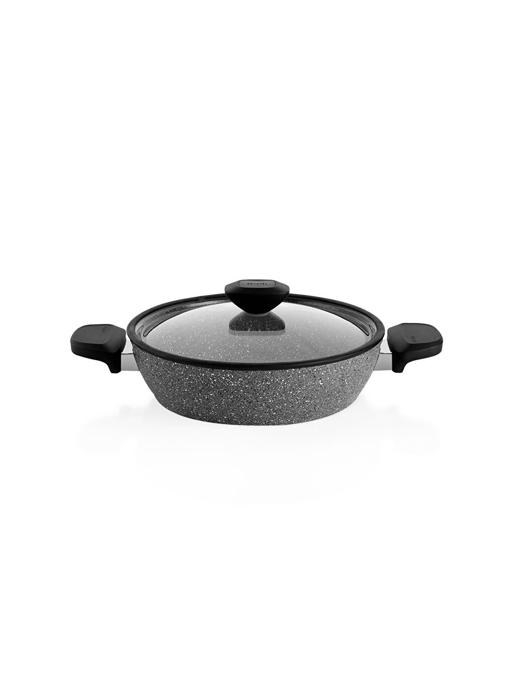 Alpha Granit Tencere Seti 9 Parça-Gri-4