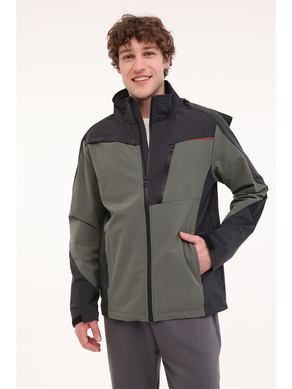 ML GREEN LFFWGL8001 4PR Haki Erkek Mont