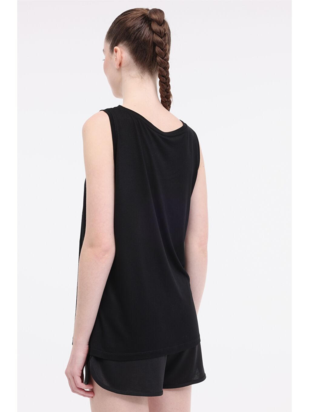 WL GABY-B 10T7118 5FX Siyah Kadın Atlet-1