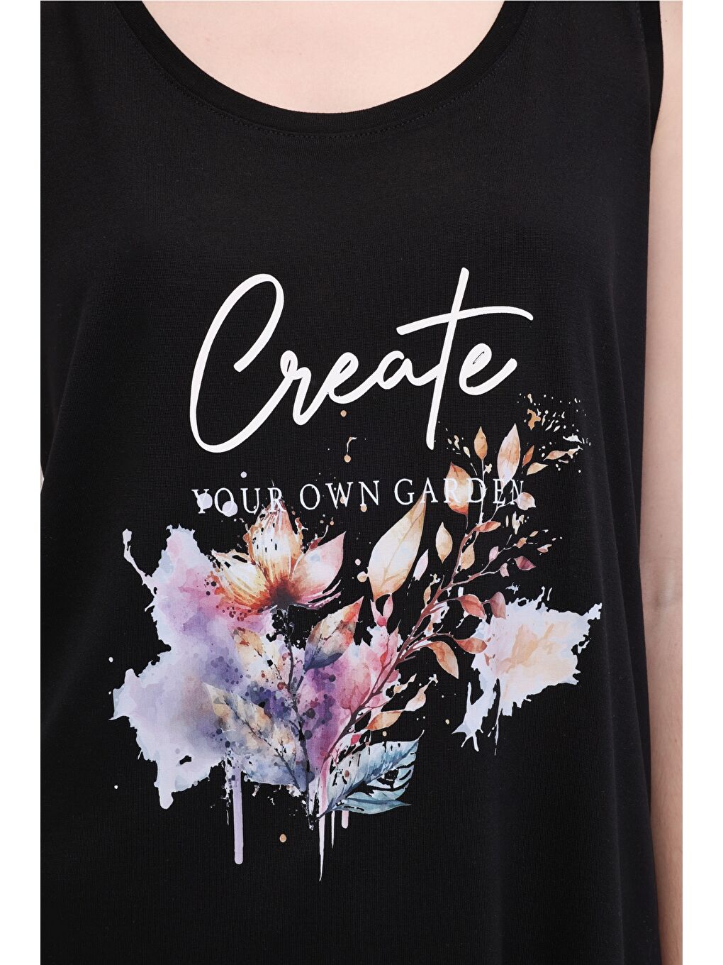 WL GABY-B 10T7118 5FX Siyah Kadın Atlet-3