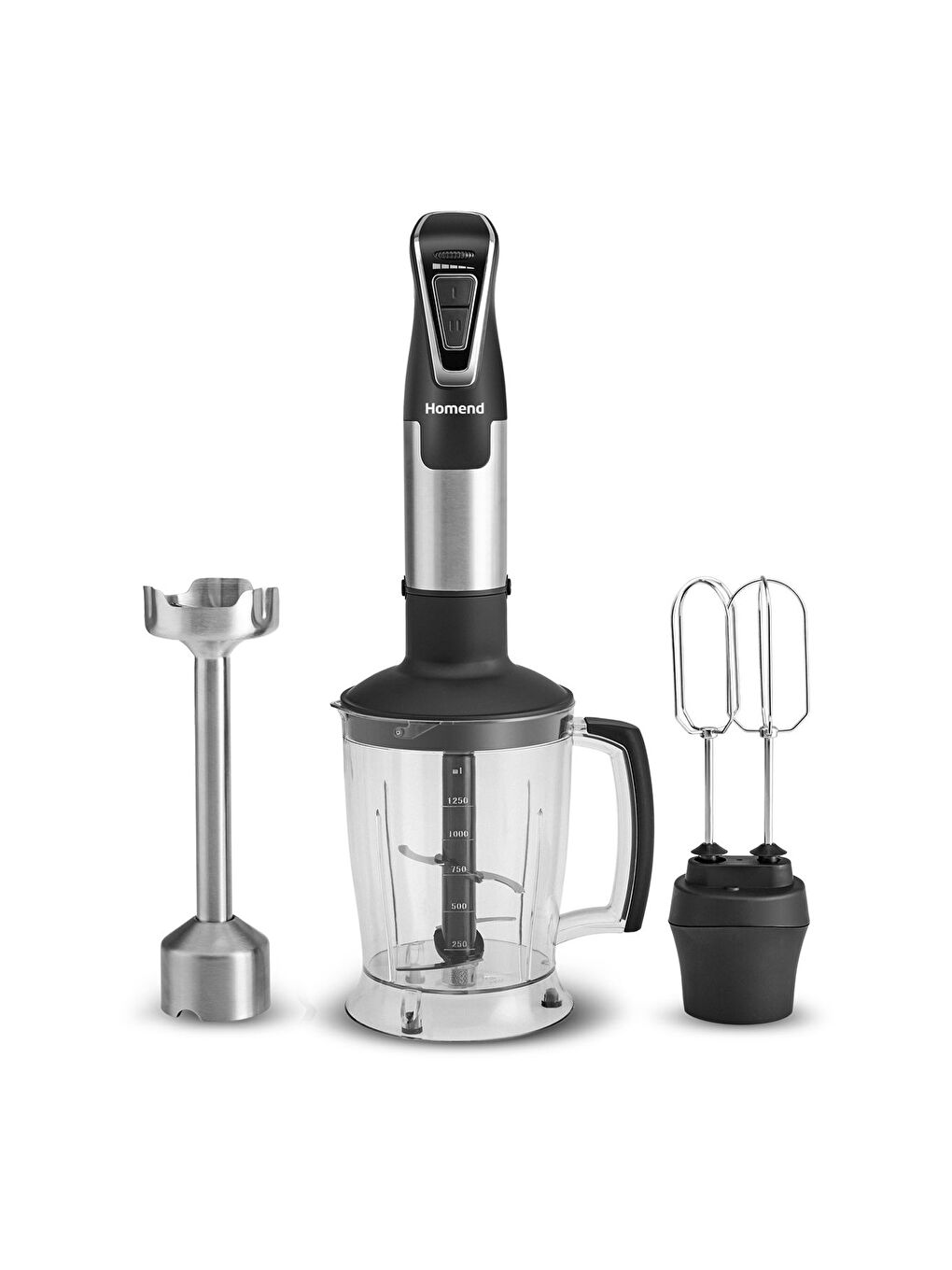 Handmaid 1966h Inox XLarge Hazneli, Çift Bıçaklı Blender Set-3