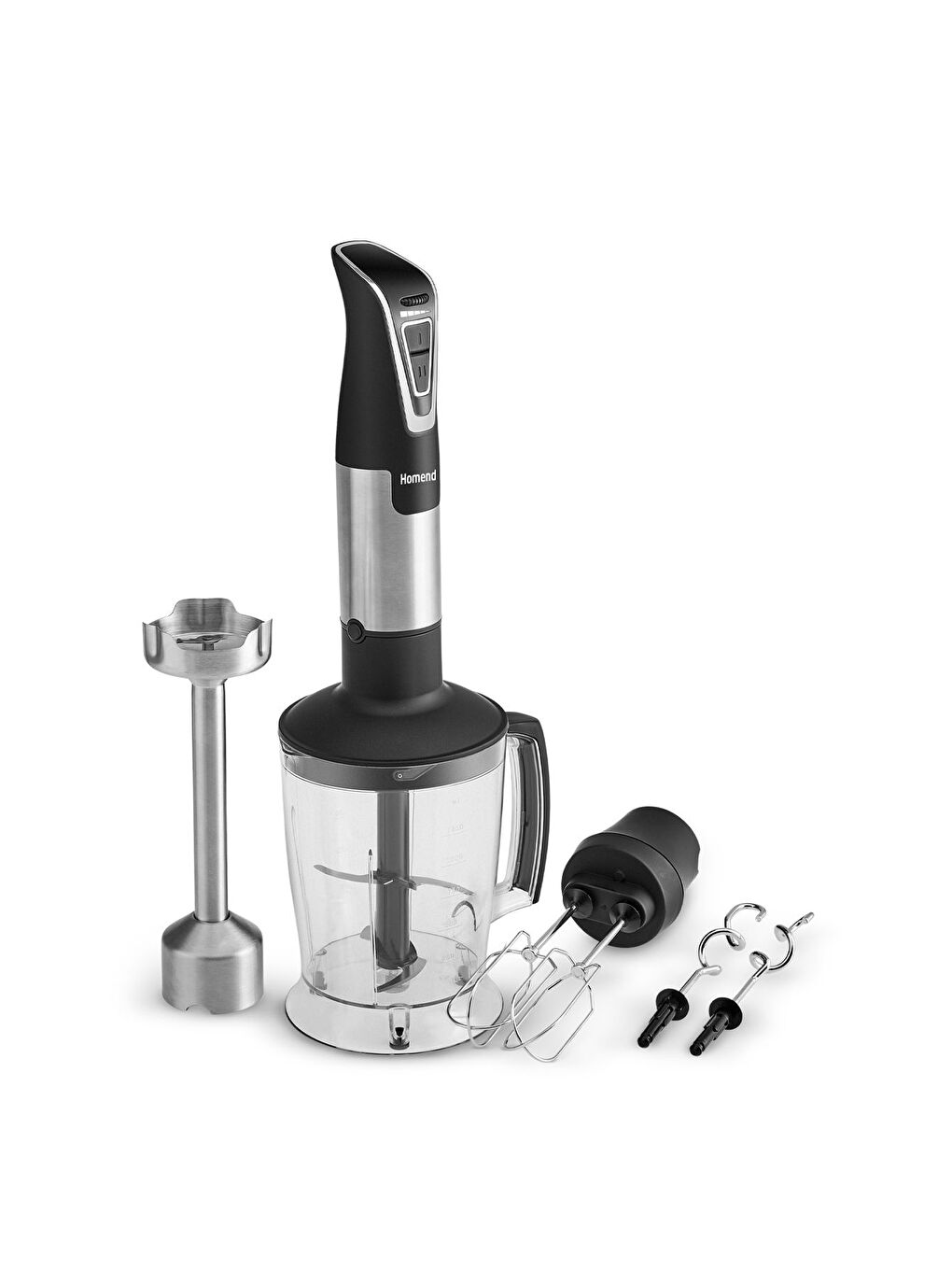 Handmaid 1966h Inox XLarge Hazneli, Çift Bıçaklı Blender Set-4