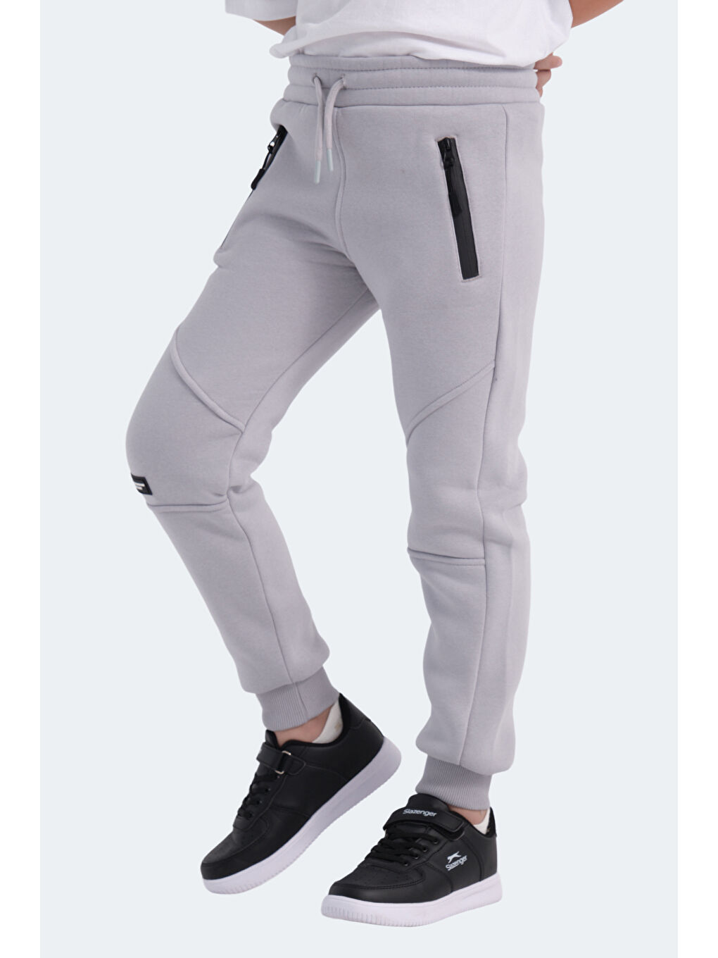 Karışık LAMYA 2 li Set Unisex Çocuk  Siyah -Taş Gri Eşofman Altı-1