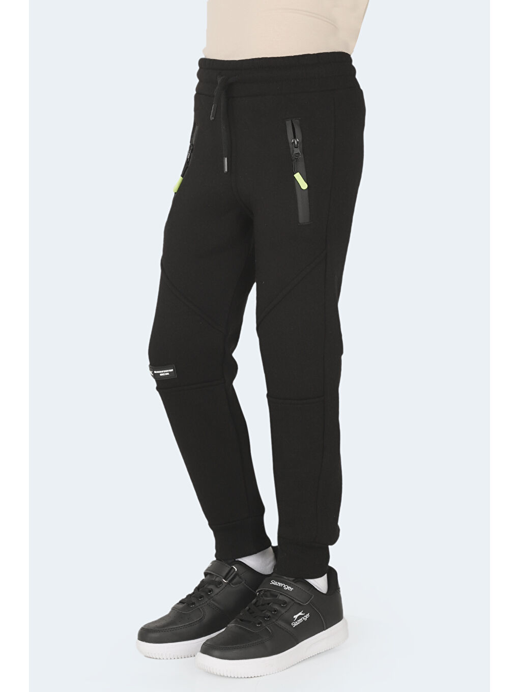 Karışık LAMYA 2 li Set Unisex Çocuk  Siyah -Taş Gri Eşofman Altı-2