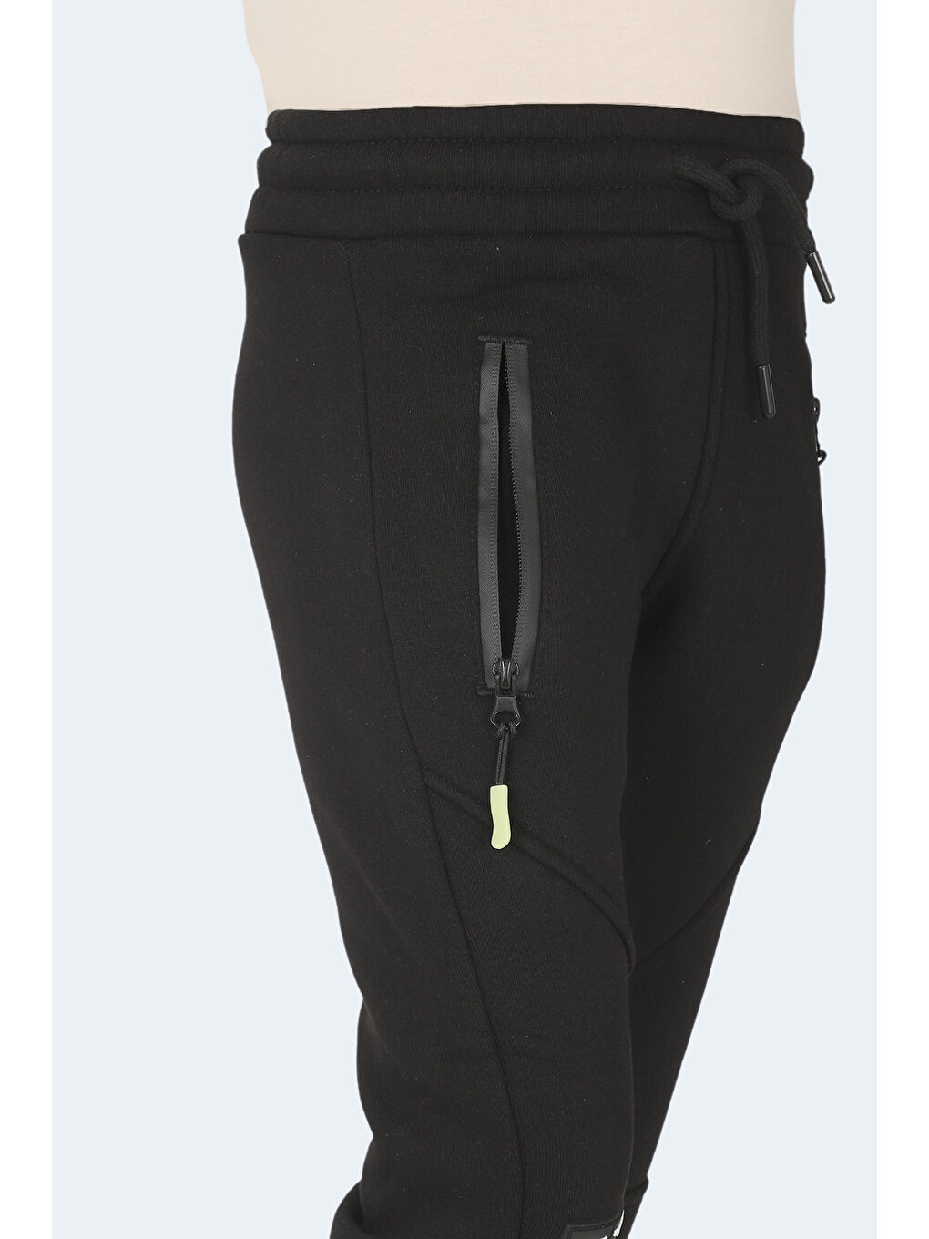 Karışık LAMYA 2 li Set Unisex Çocuk  Siyah -Taş Gri Eşofman Altı-5