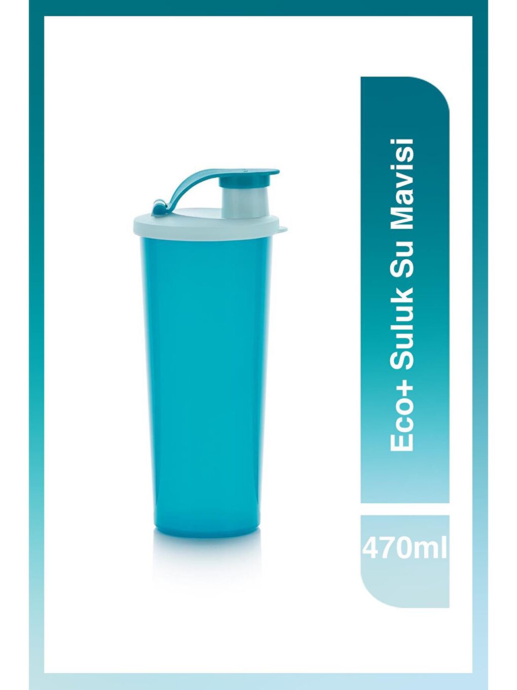 Tupperware Su Mavisi Eco+ Suluk 470 ml Su Mavisi