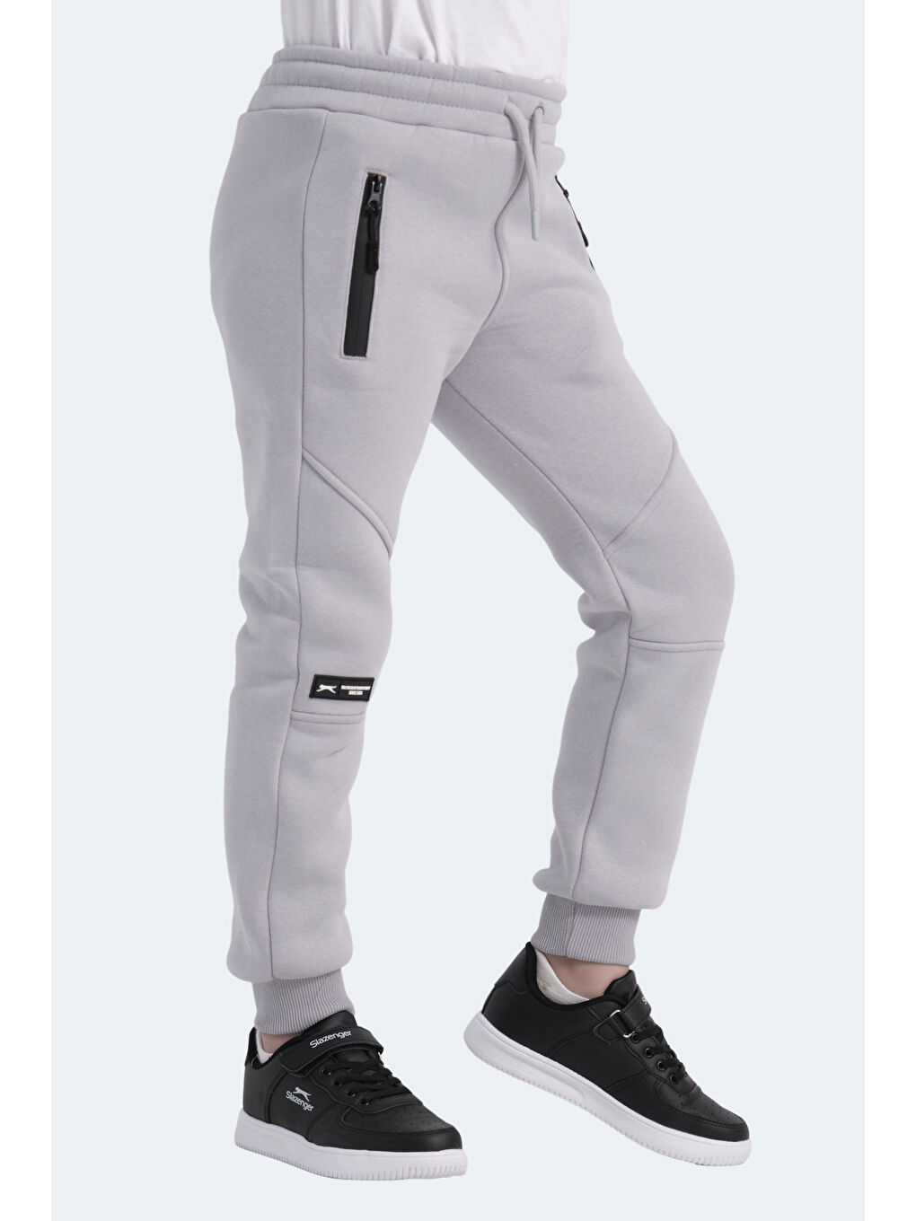 Karışık LAMYA 2 li Set Unisex Çocuk  Siyah -Taş Gri Eşofman Altı-6