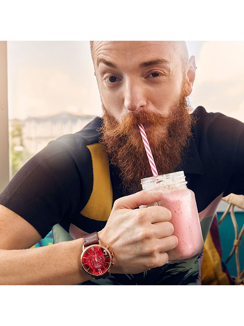 Bordo WWRC304 45 mm Erkek Kol Saati-2