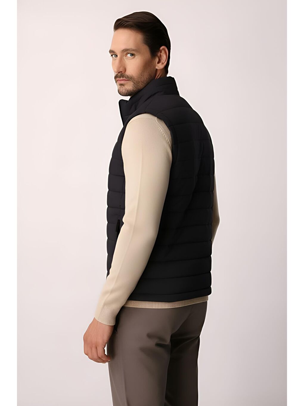 Erkek Lacivert Pmp Şişme Yelek-1