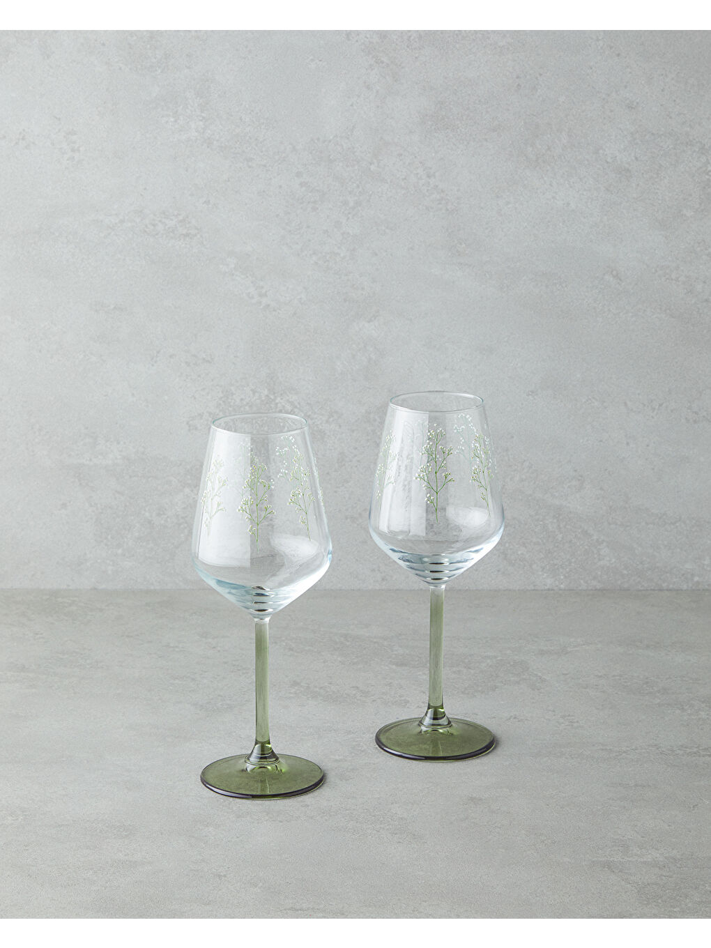 Sprosse Cam 2'li Kadeh 350 ml Yeşil