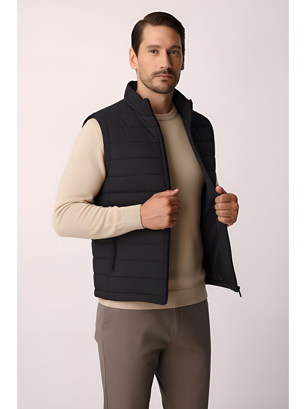 Erkek Lacivert Pmp Şişme Yelek-2