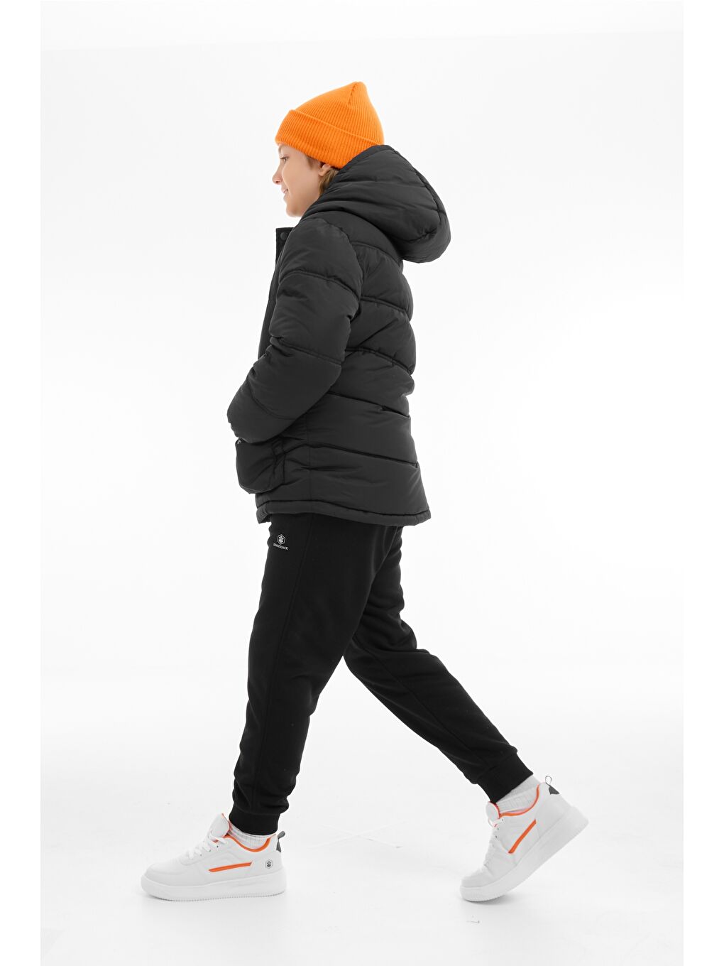 BL TP 1-GLLOREN-E 5PR Siyah Erkek Çocuk Mont-1