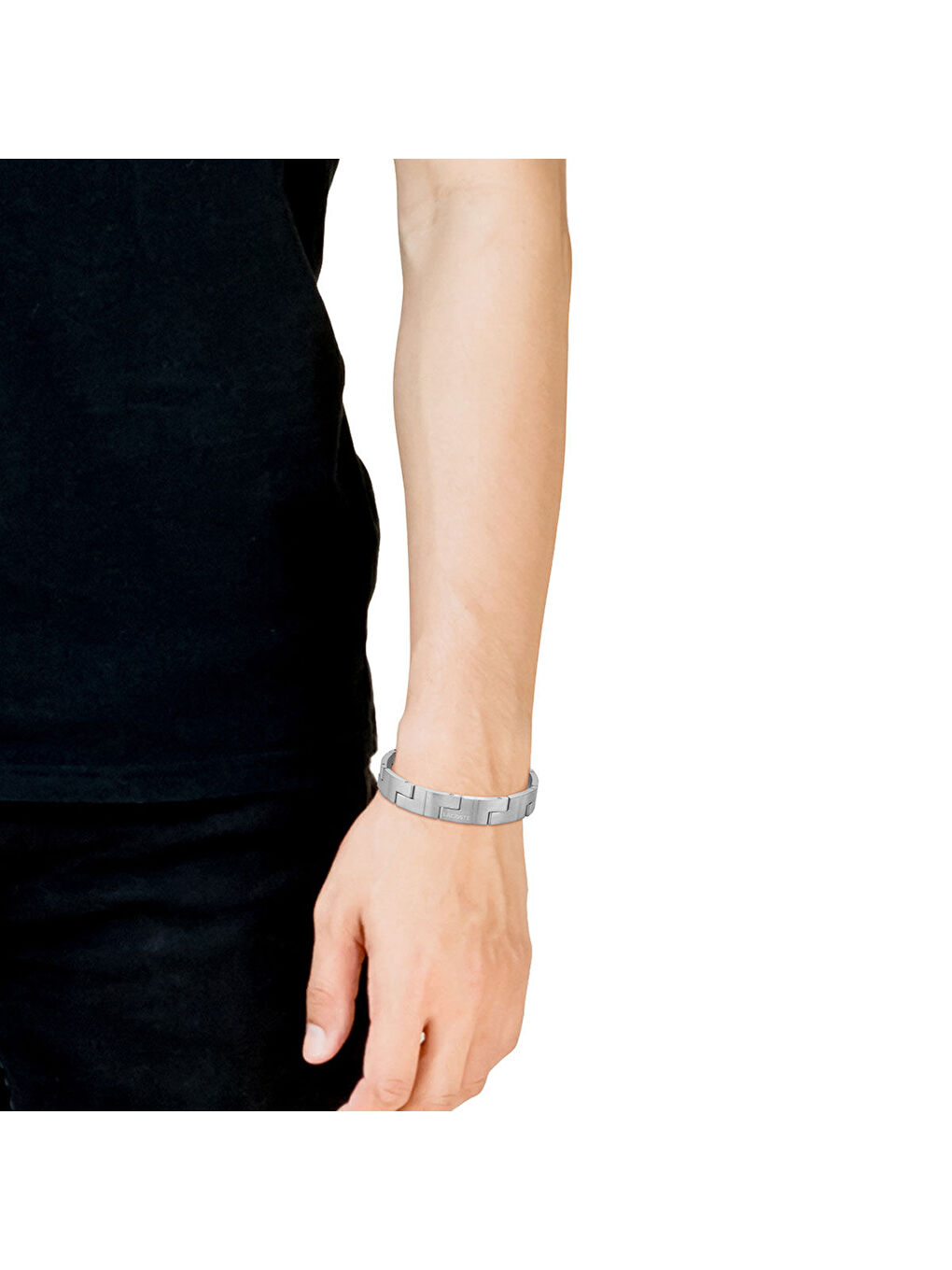 Gri LACJ2040155 Erkek Bileklik-1
