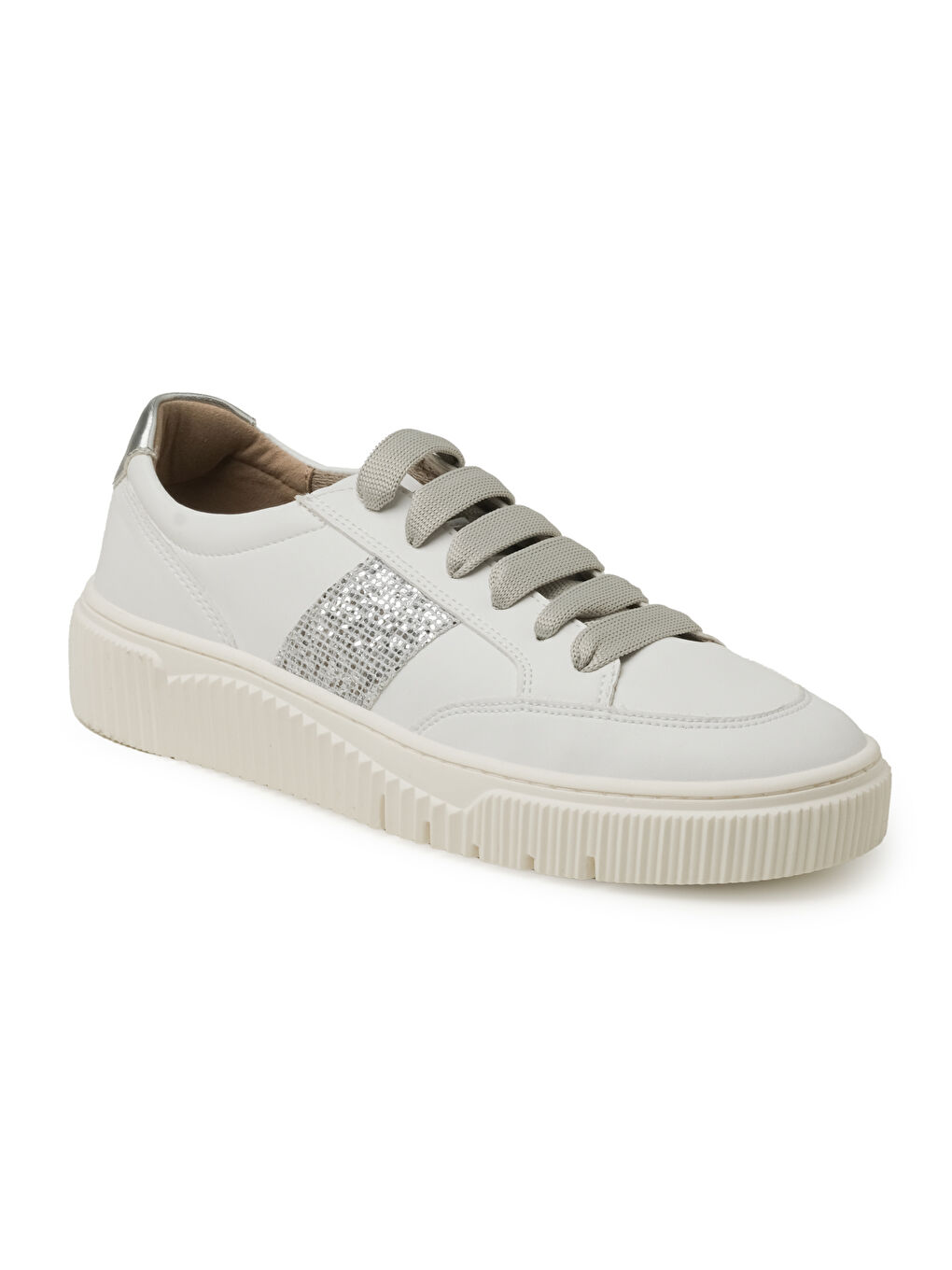 Beyaz Kadın Spor Ayakkabı 6H5095 Micro Tech Bianco