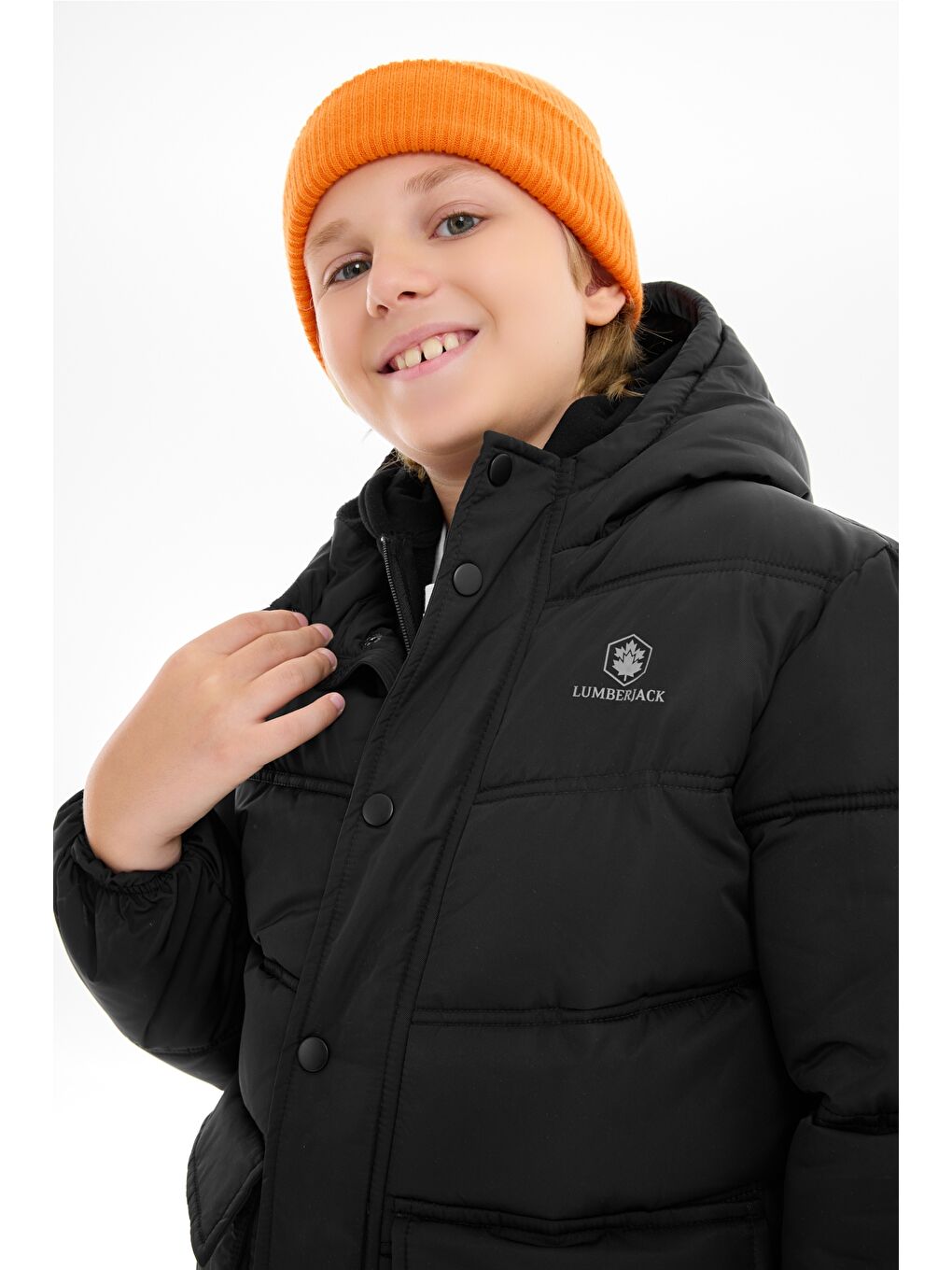 BL TP 1-GLLOREN-E 5PR Siyah Erkek Çocuk Mont-2