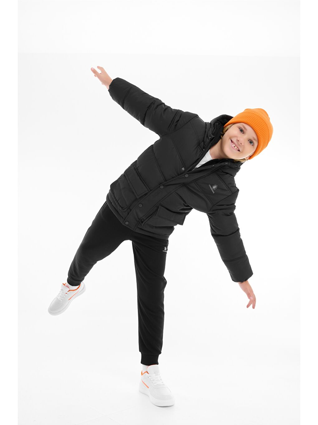 BL TP 1-GLLOREN-E 5PR Siyah Erkek Çocuk Mont-4