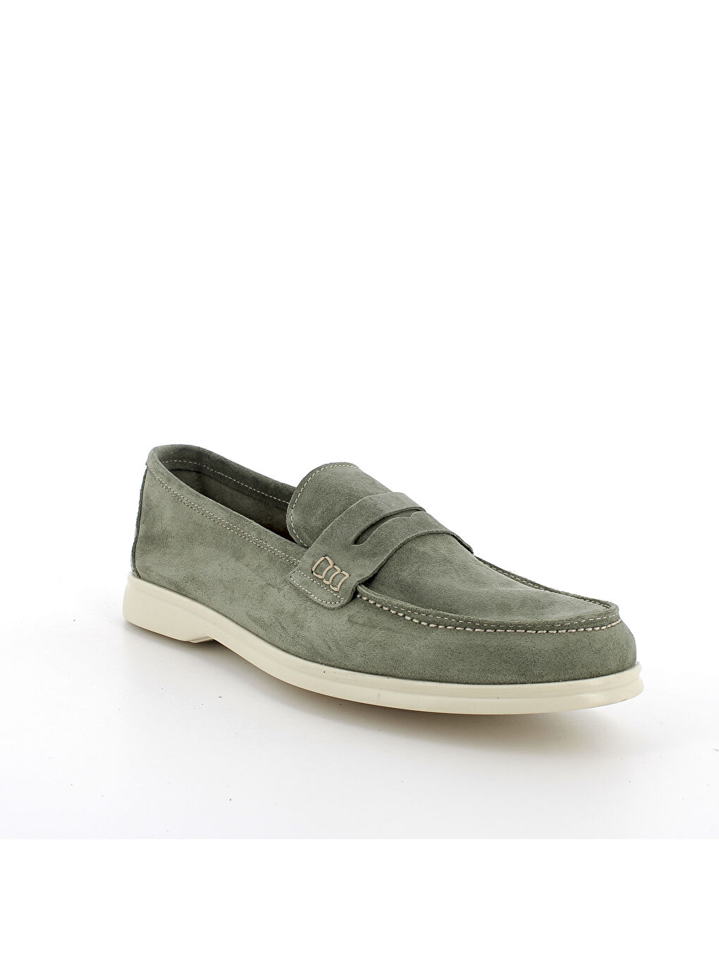 Yeşil Erkek Klasik Ayakkabı 5605122 ULE 56051 SCAMOSCIATO Militare-1
