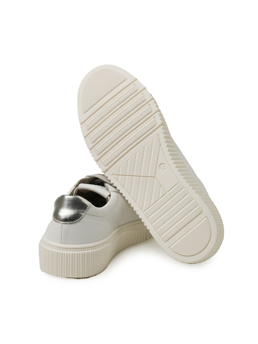 Beyaz Kadın Spor Ayakkabı 6H5095 Micro Tech Bianco-4