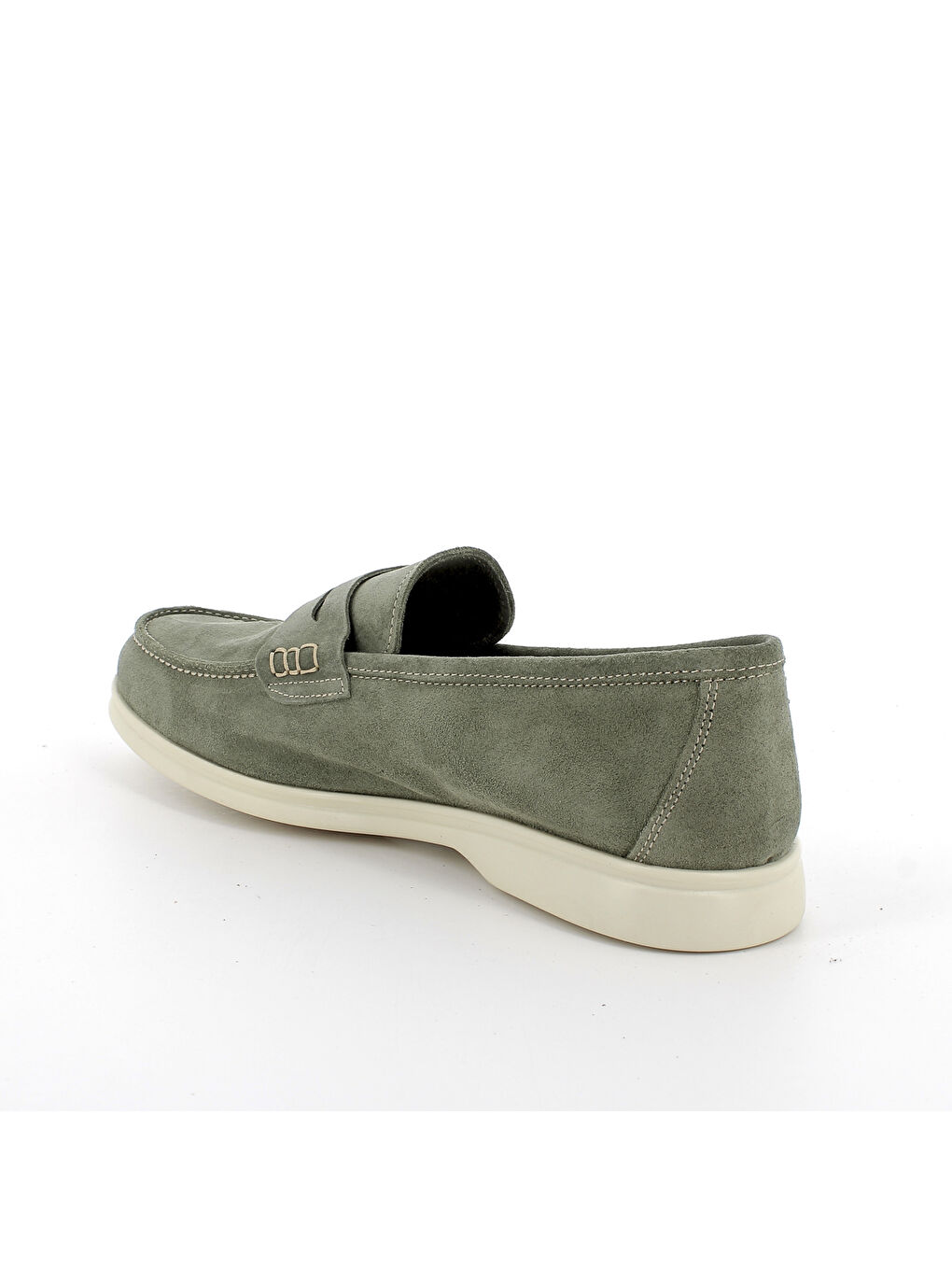 Yeşil Erkek Klasik Ayakkabı 5605122 ULE 56051 SCAMOSCIATO Militare-2