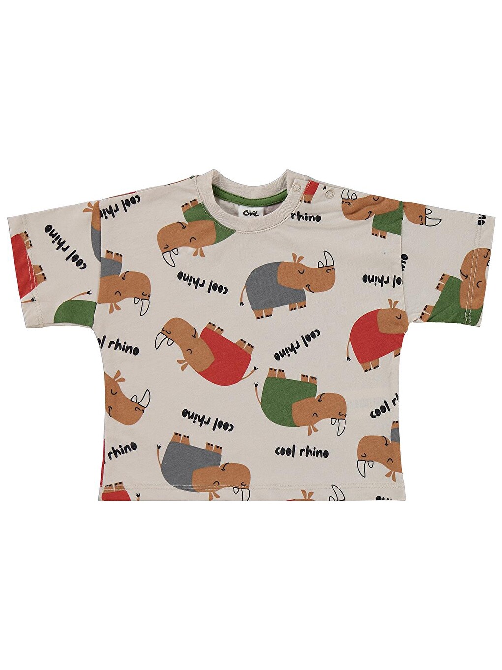 Baby Rhino Empirme 6-18 Ay Takım - Bej-2