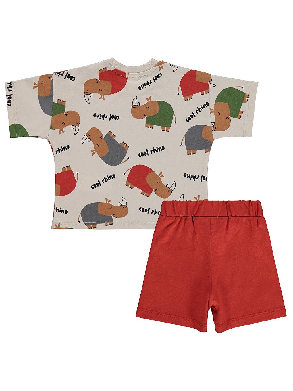 Baby Rhino Empirme 6-18 Ay Takım - Bej-3