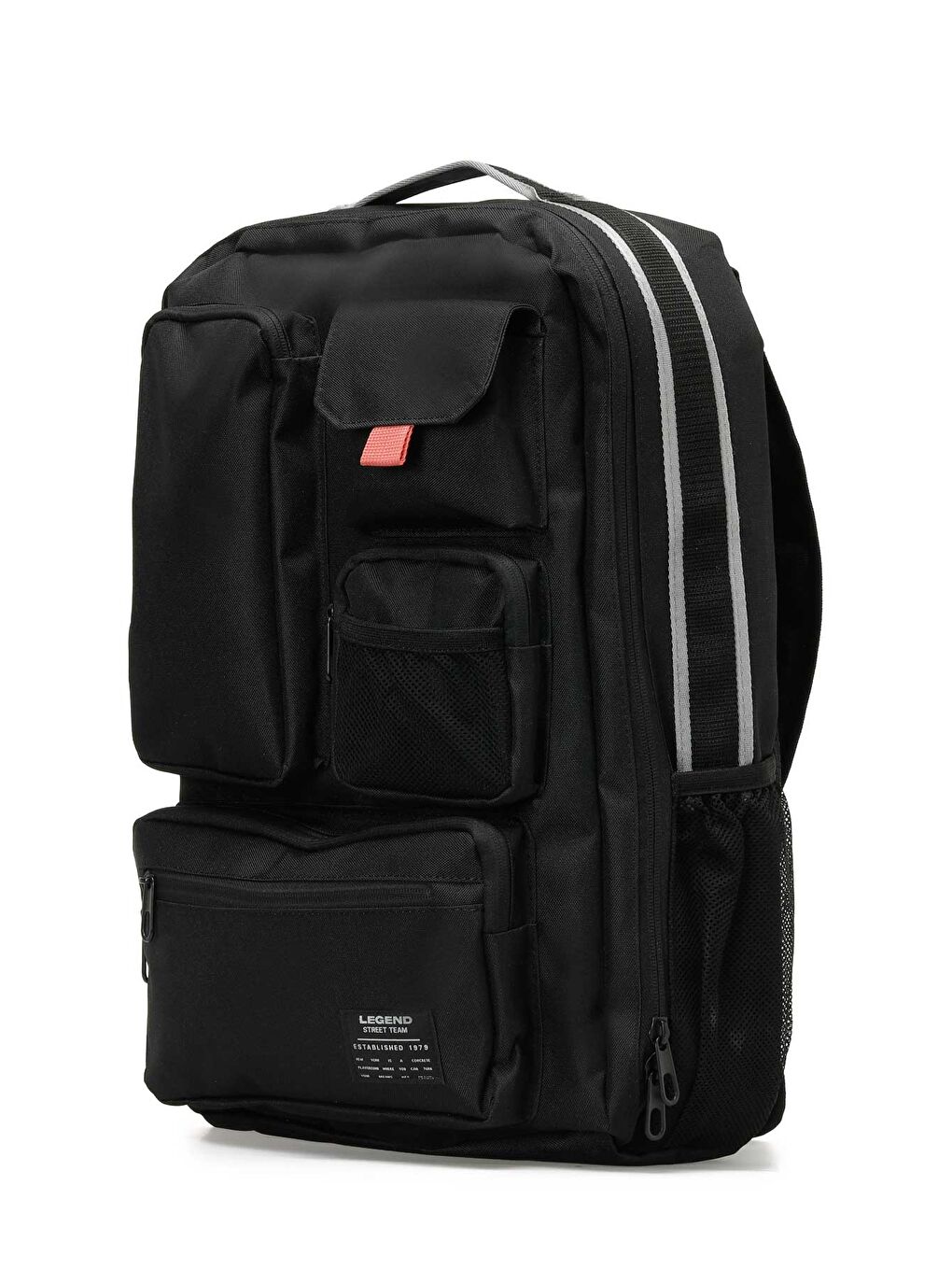 MULTI POCKET BPCK 5FX Siyah Unisex Sırt Çantası-1