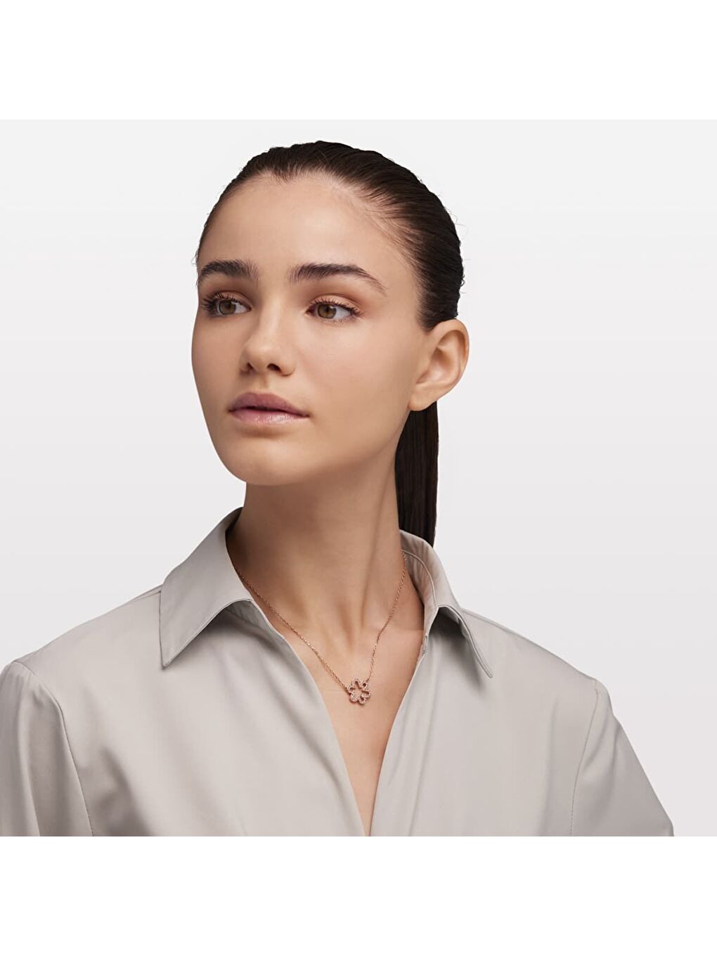 Pembe FJ4102NTU Kadın Kolye-3