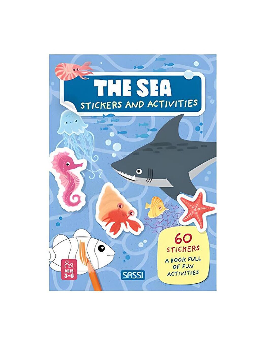 Sassi Renksiz The Sea - Sticker and Activities