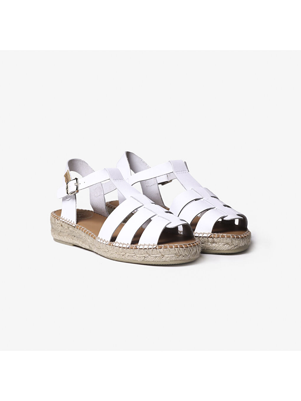 Beyaz Kadın Sandalet Emma Sandal Leather White-1